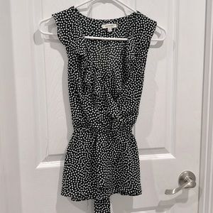 Max Studio polka dot Blouse